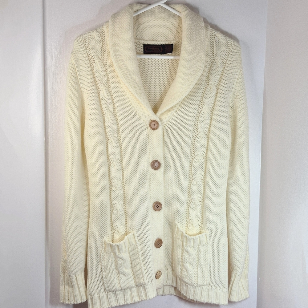 Exclusive Imports Chunky Cable Knit Cardigan